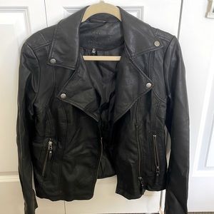 Max Studio Faux Leather Jacket